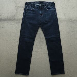 AG Jeans Mens 31x31 Blue Matchbox Slim Straight Adriano Goldschmied Dark Wash